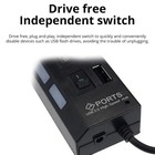 Switch Extension Hub 7-port Usb2 0 Hub Computer Usb Extension Hub One Drag