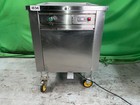 Commercial 21 x21   Square Pan Fry Ice Cream Roll Machine  Custom Casters 1834