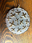 2003 Buccellati Sterling gold  doves  Christmas Ornament No  63 500