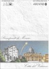 Vatican 2017 Christmas Joint Issue W monaco Mnh Folder With Fdc