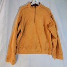 Columbia Mens 1 4 Zip Pullover Sweatshirt Fleece Jacket Rust Color Size Large
