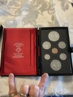 1974 Canada Double Dollar Proof Set Winnipeg 100th Anniversary Silver Dollar Rcm