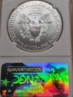 2017 p  Silver Eagle Ngc Ms70 Struck At Philadelphia First Day Issue 1st Label 