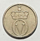 1969 Norway 10 Ore Coin Honeybee Bee Insect Animal European Wildlife