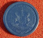 Southampton England Transport Transit Token  1 D 705 Bf Lot Br49