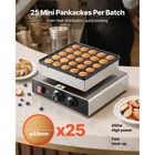 Uimoso 25pcs Electric Mini Pancake Maker For Commercial Use  43mm Dutch Grill