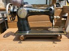 Vintage Singer Sewing Machine Antique Serial Jb210781  Original Black Finish
