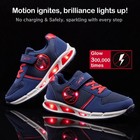 Toddler Light Up Shoes Boys Girls Breathable Led Glowing Luminous Tennis Snea   