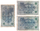 Germany     1908     1x 100 Mark     One Reichsbank Note     Lot  7285