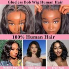 Wear And Go Glueless Wig Body Wave Bob Wig Pre Plucked Pre Cut 4x4 Hd Lace Wig