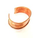 Raw Copper Bracelet Blanks Real Copper Cuff Adjustable Bracelet  20mm  G7688