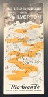 Travel Brochure  1950s Silverton Colorado - Denver   Rio Grande Western Railroad