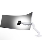 Ergotron Hx Heavy Duty Tilt Pivot For 1000r  Ultra-wide Curved Monitors  6-12in 