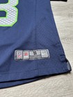 Kids Small Nfl Seattle Seahawks Russel Wilson  3 Double Sided Nike Jersey 5-6