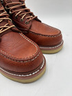 Work Zone N634 Copper Waxy Men s New Moc-toe Boot Brown Multiple Sizes
