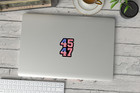 New - Patriotic 45 47 Sticker     American Flag Design Vinyl Decal For Trump