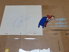 Back To The Future Animation Cel Cartoon Production Art Cels Free Shipping  i 