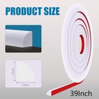 Flexible Quarter Round Molding Peel And Stick Quarter Round Trim Bendable Mol