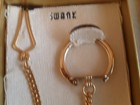 Vintage Swank Pocket Watch Chain - Never Used - Original Box