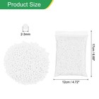 Foam Beads  2-3mm Mini Small Balls Polystyrene Beads White