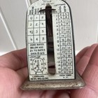 Vintage Postal Scale Lorraine Metal Mfg co new York  not Legal For Use In Trade 