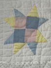 Pastel Christmas Baby Crib Quilt 42    X 30    Blanket
