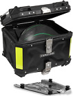 45l Balck Motorcycle Luggage Waterproof Tail Box Scooter Trunk Storage Top Case 