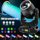 2x5r 200w Led Moving Head Stage Light Rgbw Gobo Disco Dj Lights With Flight Case