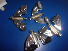 Ludwig Lot Of 4 Bass Drum Chrome Claws Extra Wide 2 3 8   For Your Drum Set