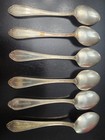 Vintage Palmer House Reed   Barton Hotel Silver Spoons Set 6