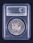 1875-cc  1 Silver Trade Dollar Pcgs Genuine Au Detail Dcb796