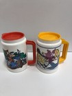 Lot 6 Vintage Disney  Plastic Mug Coronado All Star Yacht Beach Grand Adventure 