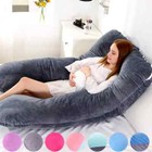 Full Body Pregnant Pillow  Soft Cushions Support For Back  Leg And Belly Of Preg