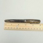 Vintage Parker Fountain Pen Golden Brown Celluloid As Is