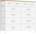Dresser For Bedroom With 12 Deep Drawers  Wide Chest Of Drawers