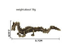 Brass Dragon Figurine Small Animal Statue Table Office Home Decoration Toy Gifts