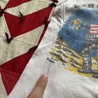 Vintage 1960s Man On The Moon Youth T Shirt White As Is Novelty Outer Space