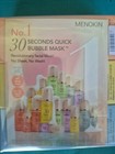 New- 3 Pack Menokin 30 Seconds Quick Bubble Masks - Sealed- Exp-2028   