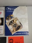 Vintage Clock Book Lot Watch Advertisement Plaque Ridgeway 1977 Price Guide 