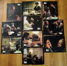 Original 1972 The Godfather 9x12 International Lobby Cards Lot Of 9  Brando