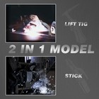 Yeswelder Arc-140-flex Mma Stick Welder 110v Lift Tig Memory Vrd Digital Display
