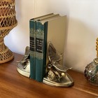 Vintage Pair Of Pm Craftsman Cast Metal Butterfly Bookends Heavy Art Nouveau Mcm