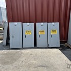 Ge Aqf3422sbx Panelboard 225a Main Lug 120 208v 3ph 4w 42sp W Breakers Lot Of 8