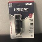 Sabre Red  black  Pepper Spray Self Defense Maximum Strength W uv Dye W key Ring