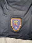 Adidas Real Salt Lake Rsl Mls Soccer Shorts Men   s Small Black Nwt