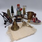 Junk Drawer Lot Vintage Pencil  sharpeners  Thermometer  Other Decorative Items   
