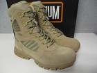 Magnum Storm 8 0 Waterproof Tactical Boots Tan Work Side Zip Boots Mens Sz 10