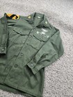 Vintage Vietnam War Field Shirt 13 5 X 30 Sateen 107 1st Calvary Major 04 1960s