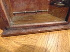 Early Walnut  Standup Display Case