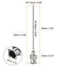 10pcs 17g Stainless Steel Dispensing Needles  2  Glue Needle Tube Blunt Tip